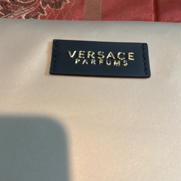 Versace Parfums shiny gold bag/pouch - Picture 5 of 12